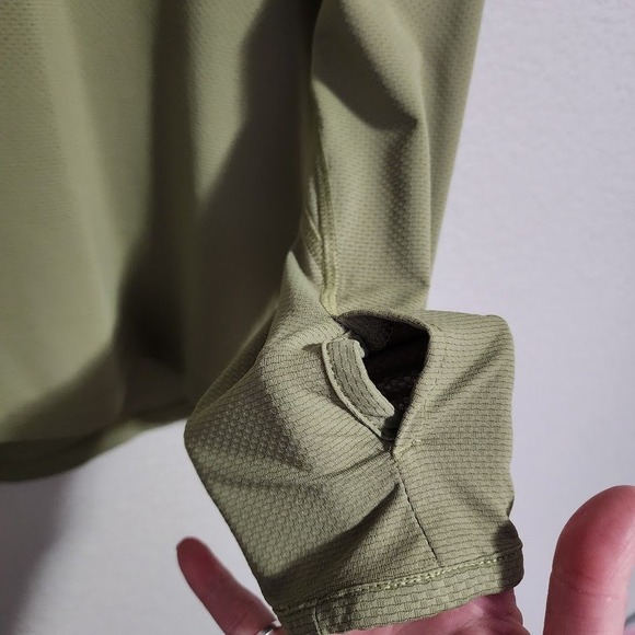 BACKCOUNTRY Tahoe Sun Hoodie Kalamata Gorpcore Hiking Womens Size SP - Picture 6 of 9